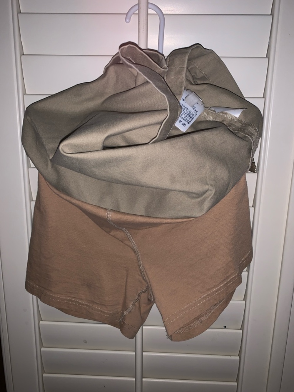 Lands' End Khaki Beige A-Line Skirt - Picture 5 of 6
